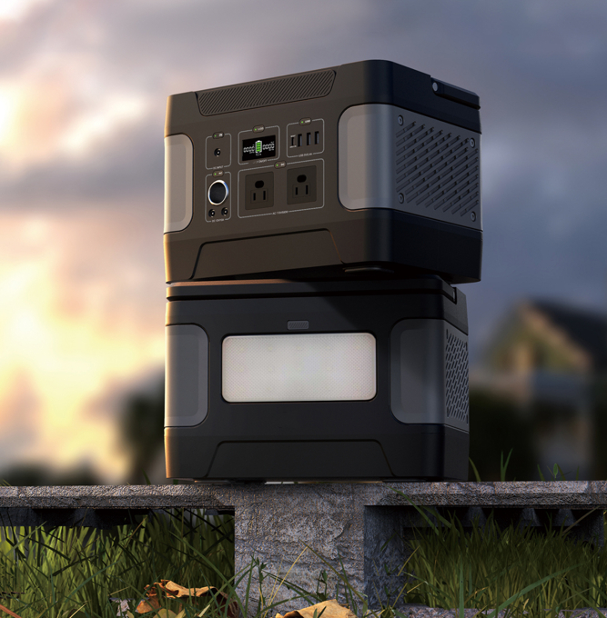 600W Thermoduric Solar Generator For Emergency Charging