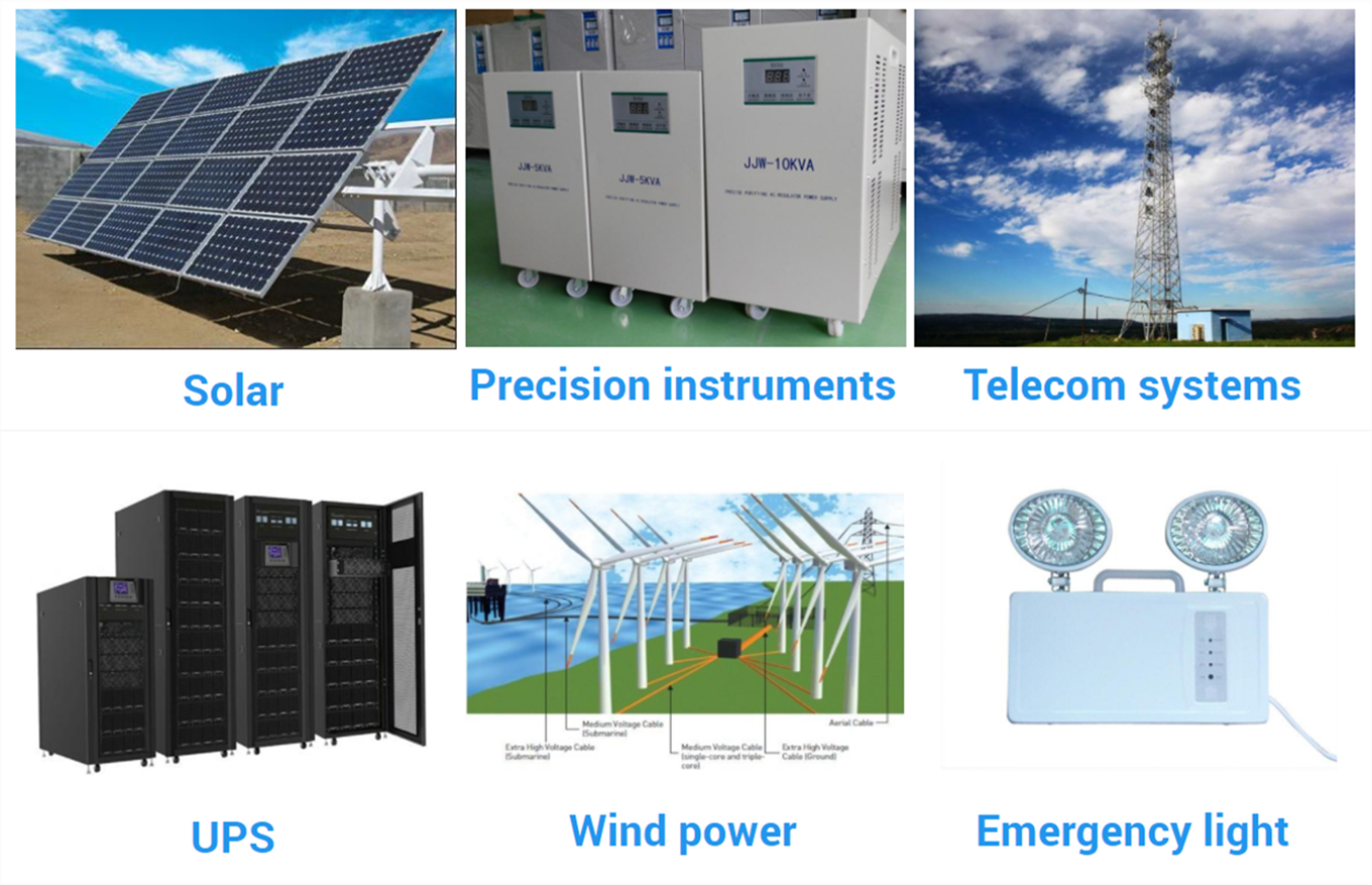 12V 60AH Industrial UPS Energy Storage Lead Acid Battery