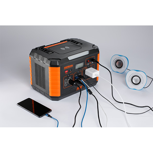 500W Waterproof Solar Generator For Outdoor Charging