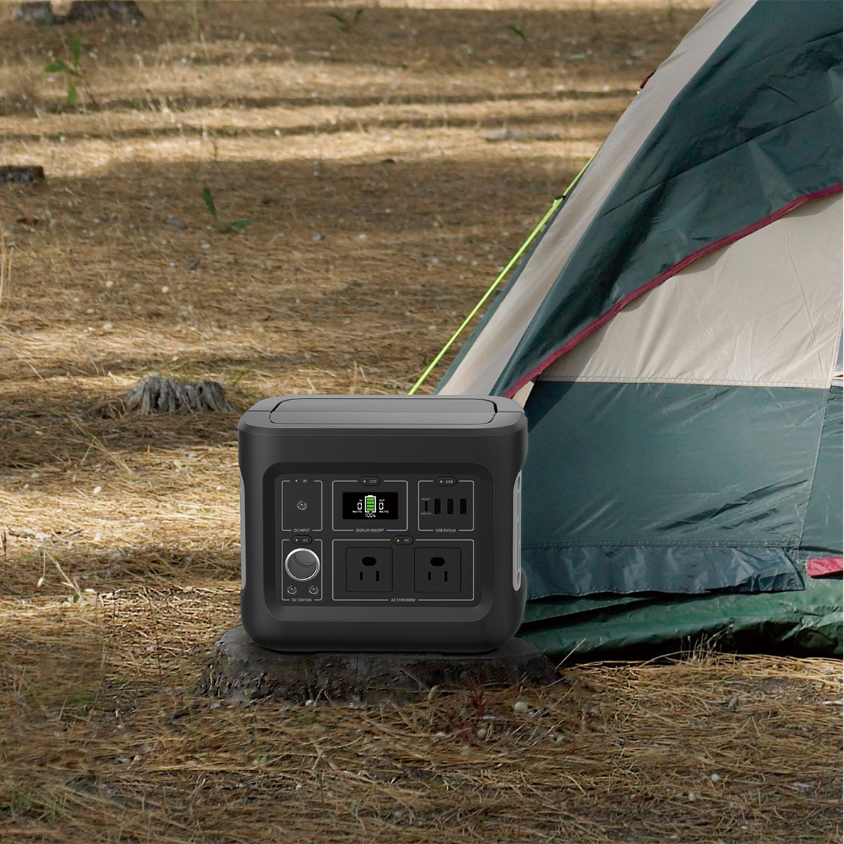 400W Maintenance Free Solar Generator For Charging