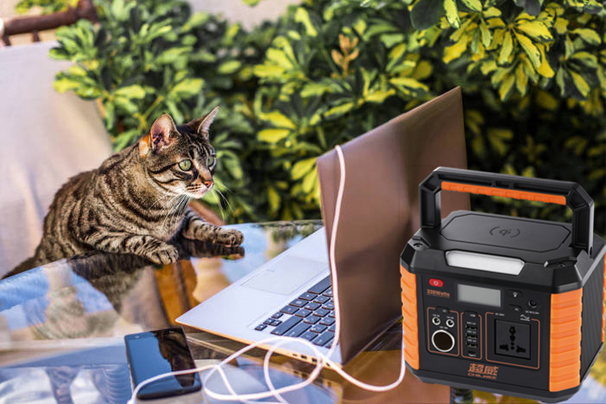 330W Intelligent Solar Generator For Emergency Charging